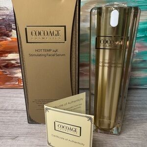 COCOAGE Cosmetics HOT TEMP 24K Stimulating Facial Serum